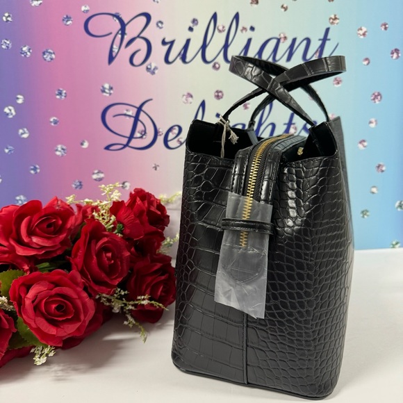 SUPER SALE FAB CROCO MULTI WAY BAG - Picture 7 of 14